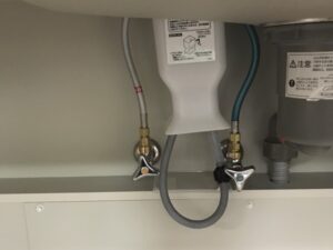 とにかくシンプル！TOTOキッチン水栓を選ぶ　シャワーホースガイド　取付け後