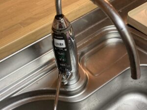 お気に入り水栓を浄水器に変身!トレビーノブランチ シンプルな浄水器に替えたい 施工前