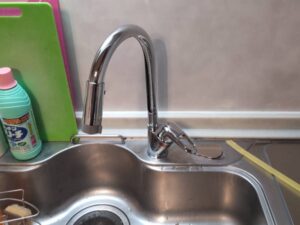 超二流を目指す！カクダイのキッチン水栓　ナイスのフォンテⅡ創水器をリフォーム　施工後