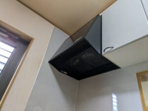 プロペラファンからシロッコファンへ取替工事 施工前