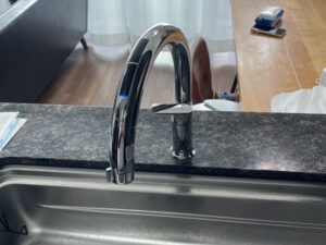 LIXIL（リクシル）水栓のナビッシュが人気　メイスイ浄水栓より、タッチレスを使いたい！　施工後