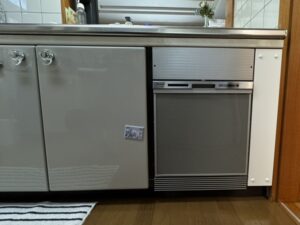 乾燥機から食洗機への取り替え工事 施工後