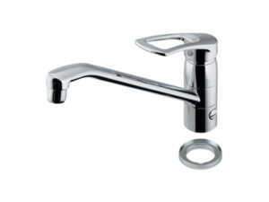 超二流を目指す！カクダイのキッチン水栓　取付け穴対応　117-064