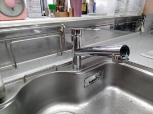 見た目を重視したい水栓なら「三栄水栓」　本体のぐらつきが気になった　施工後