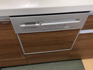 イナックス（INAX）キッチン　機器を外して収納スペースへ　施工前