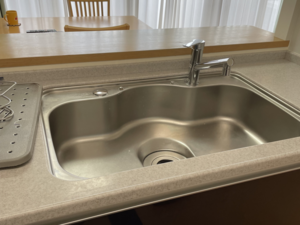 見た目を重視したい水栓なら「三栄水栓」　浄水器の同時撤去　施工後