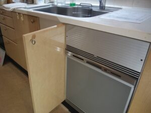 イナックス（INAX）キッチン　無理やり食洗機リフォーム　施工後
