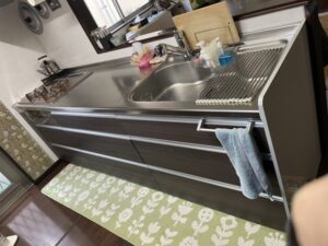 現状お写真 キッチン全体