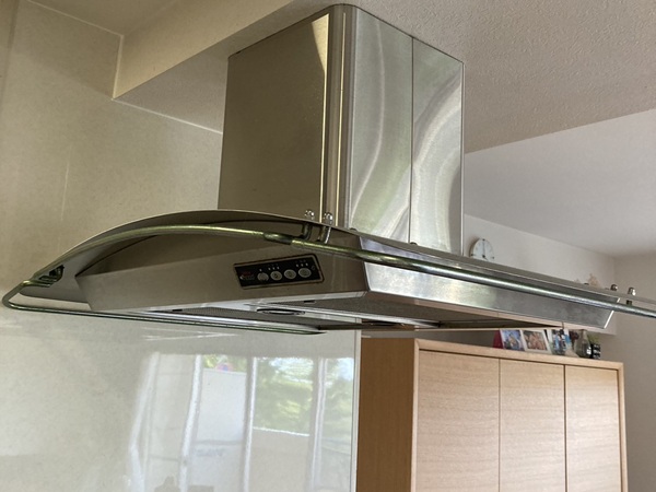 韓国製レンジフードを取り替える　簡単お問合せ