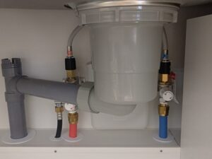 DELTA（デルタ）の水栓を使ってみる　配管状況