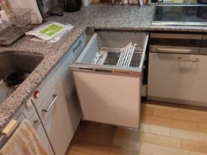 ジーマテック　30ｃｍ食洗機からのリフォーム　施工後