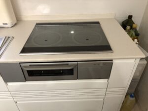 造作キッチン・オーダーキッチン IHヒーターの取替 施工前