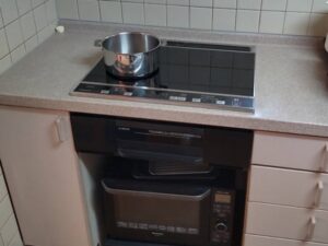 造作キッチン・オーダーキッチン 電気オーブンの撤去 施工後