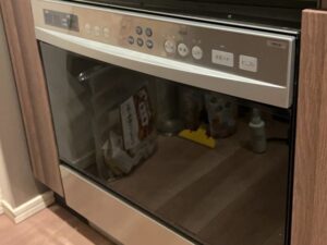 ガスオーブンの取替　施工前