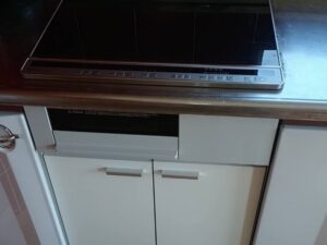 タカラスタンダード（Takara standard）　ガスオーブンをIH+収納に取替　施工後