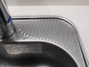 簡単！キッチンのお手入れ方法大全集　シンク　水垢取り　お手入れ後
