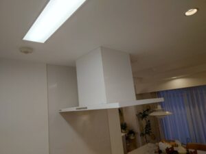 ジーマテック センターフードの取替え工事 施工後