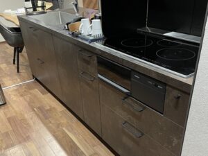 グラフテクト ビルトイン食洗機の後付工事 施工前