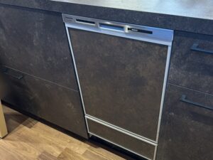 グラフテクト ビルトイン食洗機の後付工事 施工後