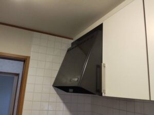 プロペラファンフード取替