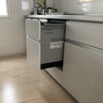 新！パナソニックKシリーズ食洗機を取り付ける　LIXILキッチン施工完成