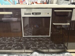 トクラス（TOCLAS）　機器を外して収納スペースへ　施工前