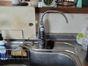トステム（TOSTEM）　浄水器の取替　施工後　