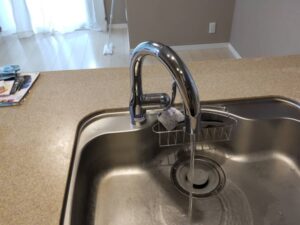 ヤジマキッチン 浄水器の取替え工事 施工後