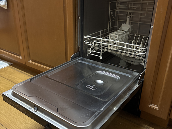 45cmフロントオープン食洗をスライドオープン食洗機に取替　簡単お問合せ