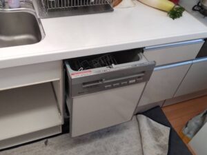 ダイヤキッチン 要らない食洗機を収納スペース 施工前