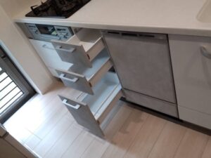 トクラス（TOCLAS）　食洗機の無理やりリフォーム術　施工後