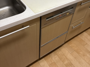 ヤジマキッチン 食洗機を外して収納化する 施工前