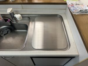 ミカドトップオープン食洗機取替え ステンレスフタ