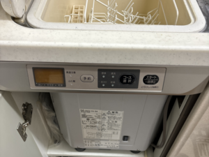 ヤマハトップオープン食洗機取替え交換工事　ピーピーとなり続けてスタートできない