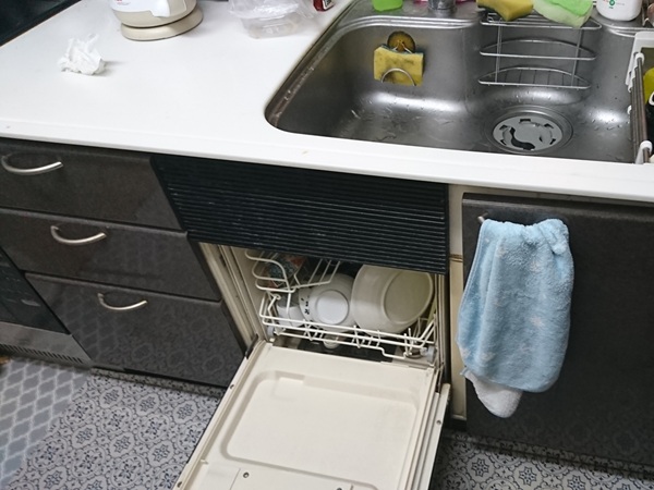 シンク下フロントオープン食洗機交換 フロント食洗機メーカーと品番
