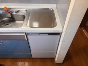 ミカドトップオープン食洗機取替え ミカドがなくなって、どこにも断られた 施工後