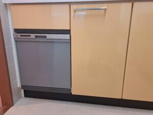 シンク下フロントオープン食洗機交換 事例をみて、相談してみた 施工後