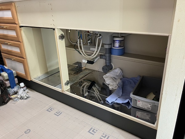 シンク下フロントオープン食洗機交換 取替費用と工事内容