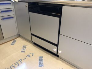 60cm前開き食洗機の取替　洗浄の量って、減りますか　施工前