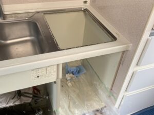 ナショナル松下電工（ナイス）カウンタートップ食洗機取替　深型食洗機・フロント食洗機への取替えは可能