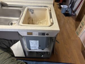 ヤマハトップオープン食洗機取替え交換工事　石川県ですけど、工事可能　施工前