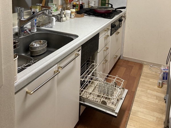 シンク下フロントオープン食洗機交換 簡単お問合せ