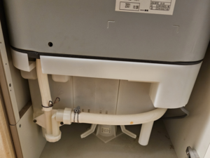 食洗機の下確認