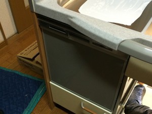 奈良県の広陵町平尾にて食洗機を取替え！