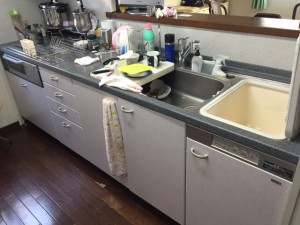 へーベルハウス　ヤマハ　トップオープン食洗機②