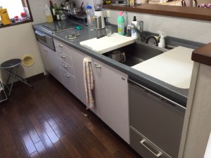 へーベルハウス　ヤマハ　トップオープン食洗機④