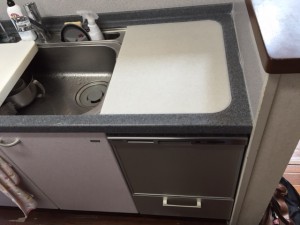 へーベルハウス　ヤマハ　トップオープン食洗機③