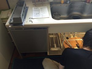 NP45MC6T　パナソニック食洗機　取替え②