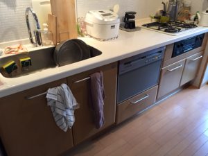 FB６０１０D　ハーマン食洗機　取替え⑩