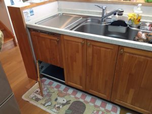 NP45MS7W　パナソニック食洗機　取替え⑥